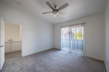 Plush carpet in select units
